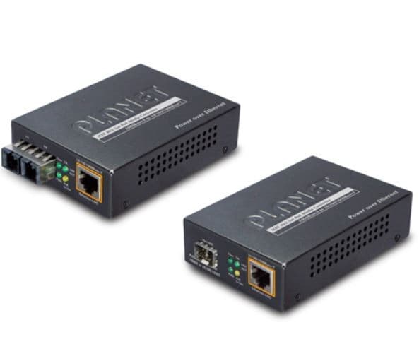 PLANET GTP-805A - Fibermedieomformer - 1GbE - 10Base-T, 100Base-TX, 1000Base-T, 1000Base-X - RJ-45 / SFP (mini-GBIC)