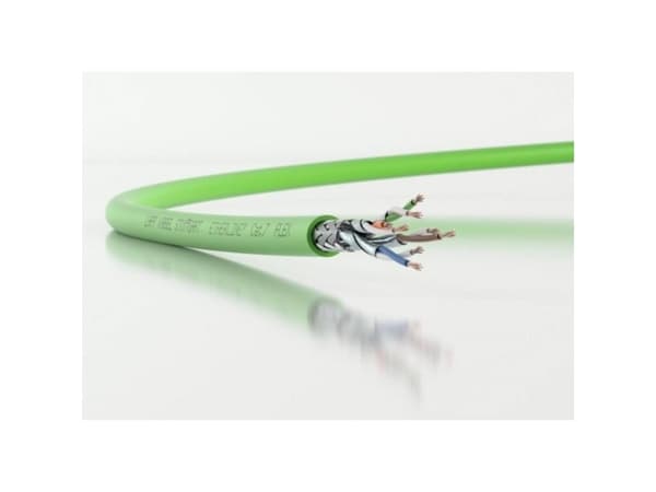 LAPP 2170934/1000 Strømkabel CAT 7 S/FTP 4 x 2 x 0.12 mm² Grøn 1000 m