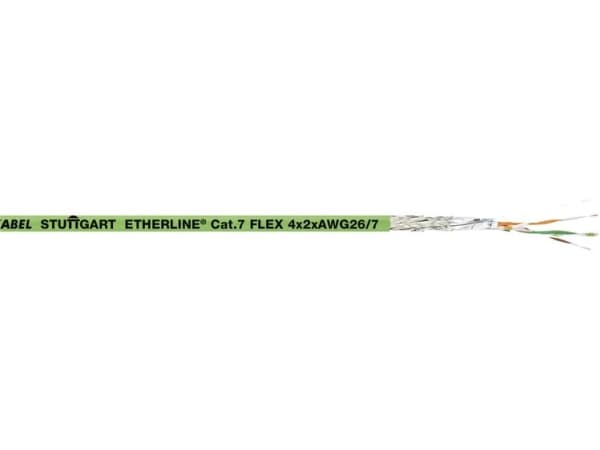 LAPP 2170934/1000 Strømkabel CAT 7 S/FTP 4 x 2 x 0.12 mm² Grøn 1000 m