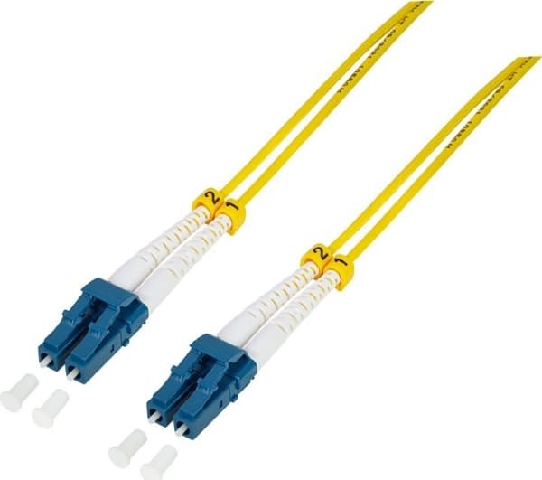 LogiLink LC/LC, 1 m, 1 m, OS2, LC, LC, LC