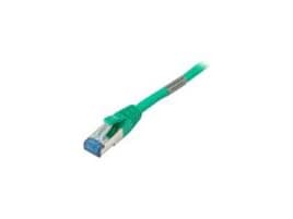 Patchkabel RJ45 CAT6A 500Mhz15m grün SSTPSFTP AWG27 LSZH Synergy 21