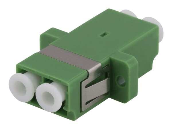 DELTACO FBP-1067 - Fiberparingshylse med fjærklemme - LC SM X 2 - grønn