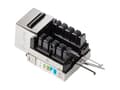 Miniatyrbilde 2 av 5: Lanberg KSF6-1090 - Modulinnlegg - CAT 6 - FTP - RJ-45 - sølv
