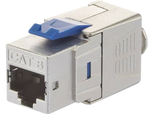 Renkforce KSV8 RJ45-indbygget modul Keystone CAT 8.1