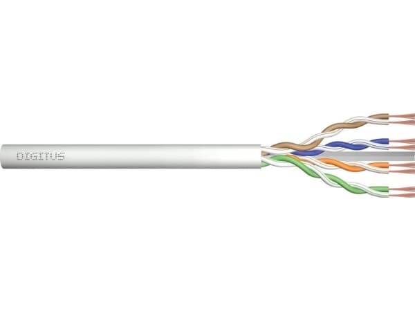 Digitus DK-1613-P-1, 100 m, Cat6, U/UTP (UTP), Grå