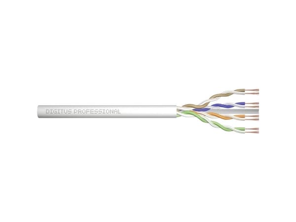 Digitus DK-1613-P-1, 100 m, Cat6, U/UTP (UTP), Grå