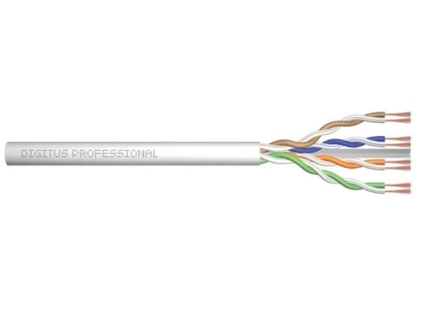 Digitus DK-1613-P-1, 100 m, Cat6, U/UTP (UTP), Grå
