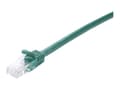 Miniatyrbilde 1 av 5: V7 - Koblingskabel - RJ-45 (hann) til RJ-45 (hann) - 3 m - UTP - CAT 6 - formstøpt, uten hindringer - grønn