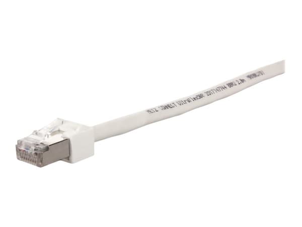 METZ CONNECT Ultraflex500 - Koblingskabel - RJ-45 (hann) til RJ-45 (hann) - 15 m - SFTP - CAT 6 - med støvel, halogenfri - hvit