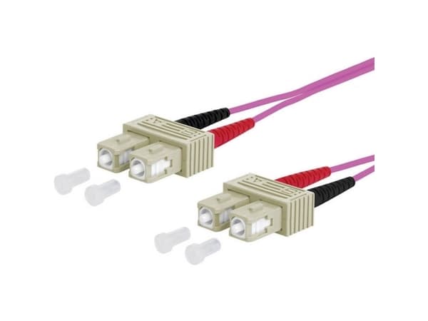 METZ CONNECT 151S1EOEO10E, 1 m, OM4, 2x SC, 2x SC