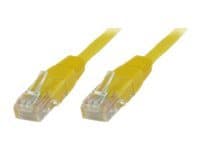 MicroConnect - Nettverkskabel - RJ-45 (hann) til RJ-45 (hann) - 10 m - UTP - CAT 5e - gul