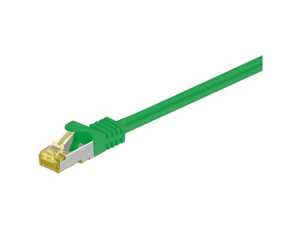 Goobay 91568, 0,25 m, Cat7, S/FTP (S-STP), RJ-45, RJ-45, Grønn