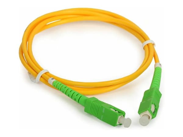 MicroConnect - Verkkokaapeli - SC/APC single mode (uros) - SC/APC single mode (uros) - 3 m. - valokuitu - keltainen