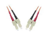 MicroConnect - Verkkokaapeli - SC/APC single mode (uros) - SC/APC single mode (uros) - 3 m. - valokuitu - keltainen