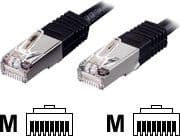 Equip 705914 nettverkskabel Sort 5 m Cat5e SF/UTP (S-FTP)