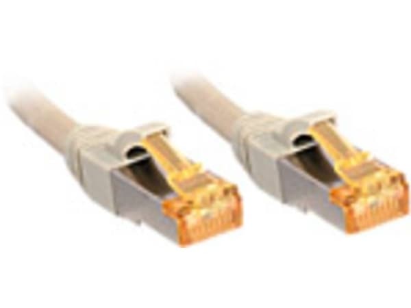 Lindy 47269, 15 m, Cat7, SF/UTP (S-FTP), RJ-45, RJ-45, Grå