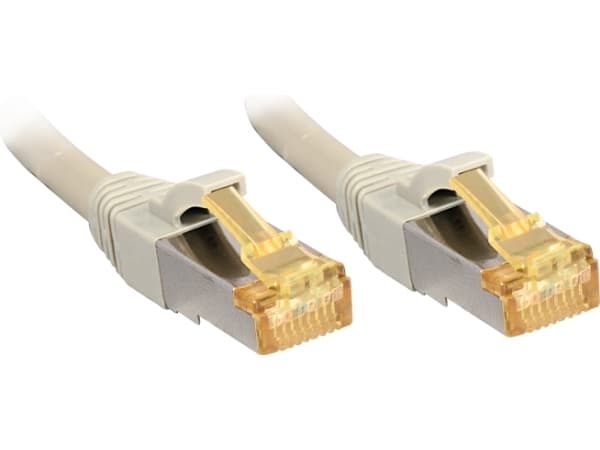 Lindy 47269, 15 m, Cat7, SF/UTP (S-FTP), RJ-45, RJ-45, Grå