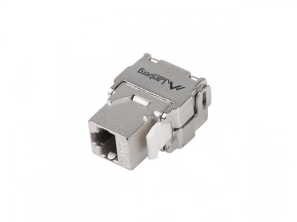 Lanberg KSF6-2000 - Modulaarinen pylväs - CAT 6 - FTP - RJ-45 - hopea