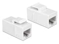 Miniatyrbilde 5 av 5: Delock Keystone module - Modulinnlegg (kopling) - CAT 6 - UTP - RJ-45 - hvit