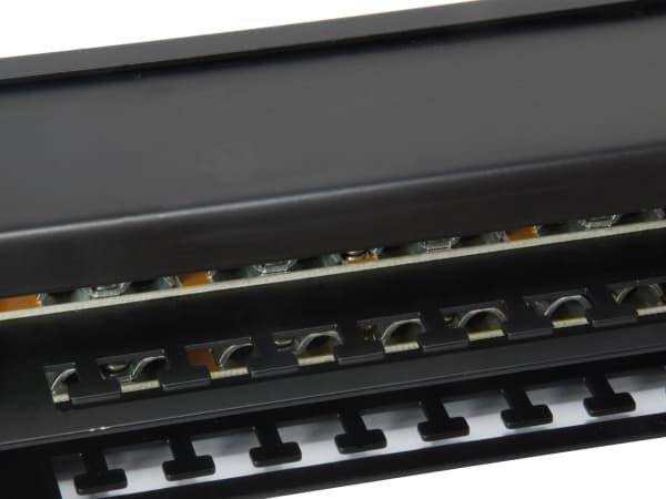 Equip 326449, RJ-45, Cat6, Sort, Rackmontering, 1U, RoHS