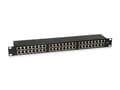 Miniatyrbilde 1 av 5: Equip 326449, RJ-45, Cat6, Sort, Rackmontering, 1U, RoHS