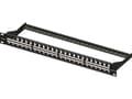 Miniatyrbilde 3 av 3: Equip 769248, Cat6, Sort, Rackmontering, 1U, 44 mm, 483 mm