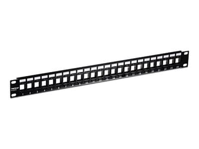 TRENDnet TC-KP24 - Pluggbord (blankt) - rackmonterbar - 1U - 19" - 24 porter