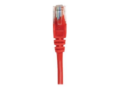 Intellinet Network Patch Cable, Cat5e, 0.5m, Red, CCA, U/UTP, PVC, RJ45, Gold Plated Contacts, Snagless, Booted, Lifetime Warranty, Polybag - Kobling