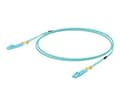 Miniatyrbilde 4 av 5: Ubiquiti UniFi - Patchkabel - LC multimodus (hann) til LC multimodus (hann) - 5 m. - fiberoptikk - dupleks - 50 / 125 my - OM3 - turkis