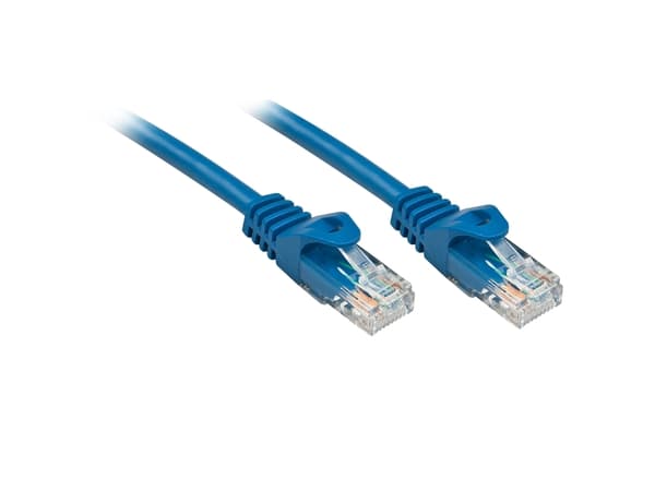 Lindy 48172, 1 m, Cat6, U/UTP (UTP), RJ-45, RJ-45, Blå