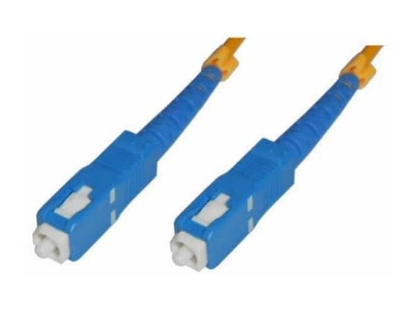 MicroConnect - Nettverkskabel - SC/UPC-enkeltmodus (hann) til SC/UPC-enkeltmodus (hann) - 1 m - fiberoptisk - gul