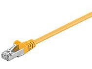 Goobay 68068, 5 m, Cat5e, SF/UTP (S-FTP), RJ-45, RJ-45, Gult