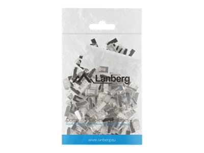 Lanberg - Nettverkkontakt - RJ-45 (hann) - FTP - CAT 6 (en pakke 100)