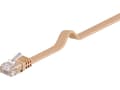 Miniatyrbilde 4 av 5: Goobay 95884, 2 m, Cat6, U/UTP (UTP), RJ-45, RJ-45, Lysebrun
