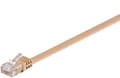 Miniatyrbilde 2 av 5: Goobay 95884, 2 m, Cat6, U/UTP (UTP), RJ-45, RJ-45, Lysebrun