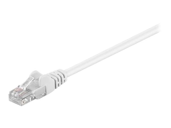 MicroConnect Value Pack - Verkkokaapeli - RJ-45 (uros) - RJ-45 (uros) - 3 m - 4,5 mm - UTP - CAT 5e - pyöreä, säikeinen - valkoinen (10 kpl pakkaus)