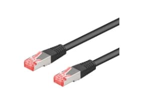 Goobay Cat6a-100, 1.0m, 1 m, Cat6a, RJ-45, RJ-45, RJ-45