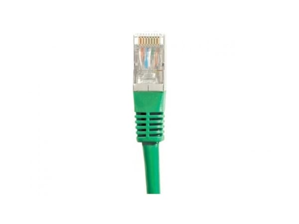 EXC Network Cable | Cat 6 | S/FTP | Patch round (standard) | Green | 10m