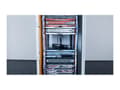 Miniatyrbilde 3 av 5: PATCHBOX PLUS+ SYSTEM OS2 - Kabelstyringssystem med tilbaketrekkbare stikksnorer - 1.7 m - LC x 24 - RAL 9005 - 1U - 19"
