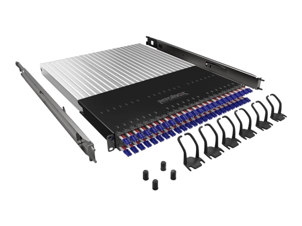 PATCHBOX PLUS+ SYSTEM OS2 Cable management system with retractable