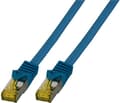 Miniatyrbilde 3 av 5: EFB Elektronik MK7001.10BL, 10 m, Cat6a, S/FTP (S-STP), RJ-45, RJ-45, Blå