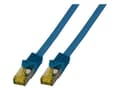 Miniatyrbilde 4 av 5: EFB Elektronik MK7001.10BL, 10 m, Cat6a, S/FTP (S-STP), RJ-45, RJ-45, Blå