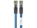 Miniatyrbilde 3 av 5: Goobay 45658, 0,5 m, Cat8.1, S/FTP (S-STP), RJ-45, RJ-45, Blå