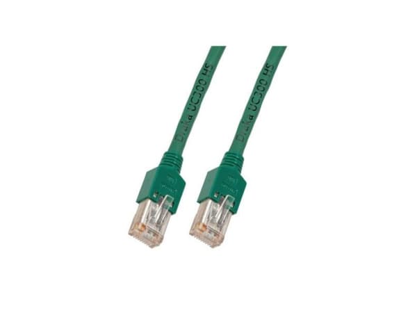 EFB Elektronik K8013.1,5, 1,5 m, Cat5e, SF/UTP (S-FTP), RJ-45, RJ-45, Grønn