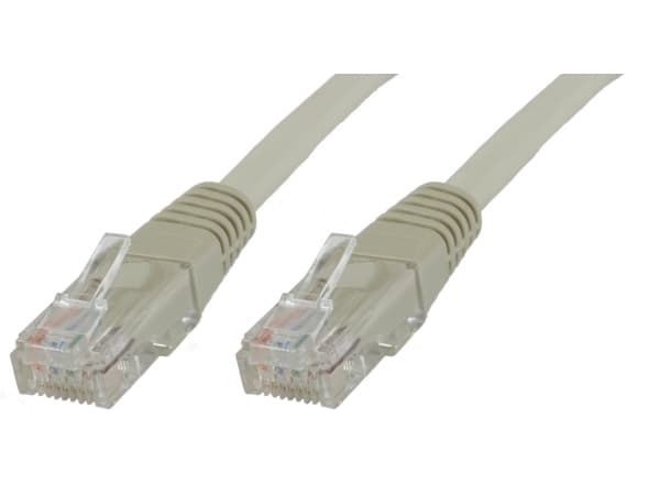 MicroConnect - Verkkokaapeli - RJ-45 (uros) - RJ-45 (uros) - 70 m - 6 mm - UTP - CAT 6 - halogeeniton, pyöreä, solmuvapaa, säikeistetty - harmaa
