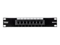 Miniatyrbilde 5 av 5: TRENDnet - Koblingspanel - CAT 5e - UTP - RJ-45 X 8 - 10"