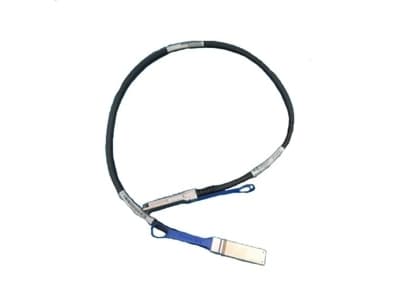 Dell 100GbE Passive Direct Attach Breakout Cable - Direktkopplingskabel - QSFP+ till QSFP+ - 1 m - dubbelaxlad - passiv - för PowerEdge C6420, FC630,