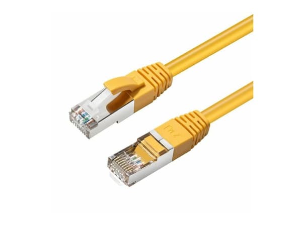 MicroConnect - Nettverkskabel - RJ-45 (hann) til RJ-45 (hann) - 10 m - skjermet, beskyttet tvunnet parkabel (STTP) - CAT 6 - halogenfri, flertrådet -