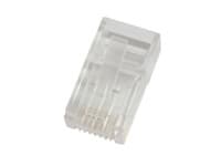 MicroConnect Modular - Nätverkskontakt - RJ-45 (hane) - oskärmad - CAT 6 (paket om 50)