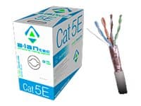 ALANTEC - Irtokaapeli - 305 m - FTP - CAT 5e - vaaleanharmaa